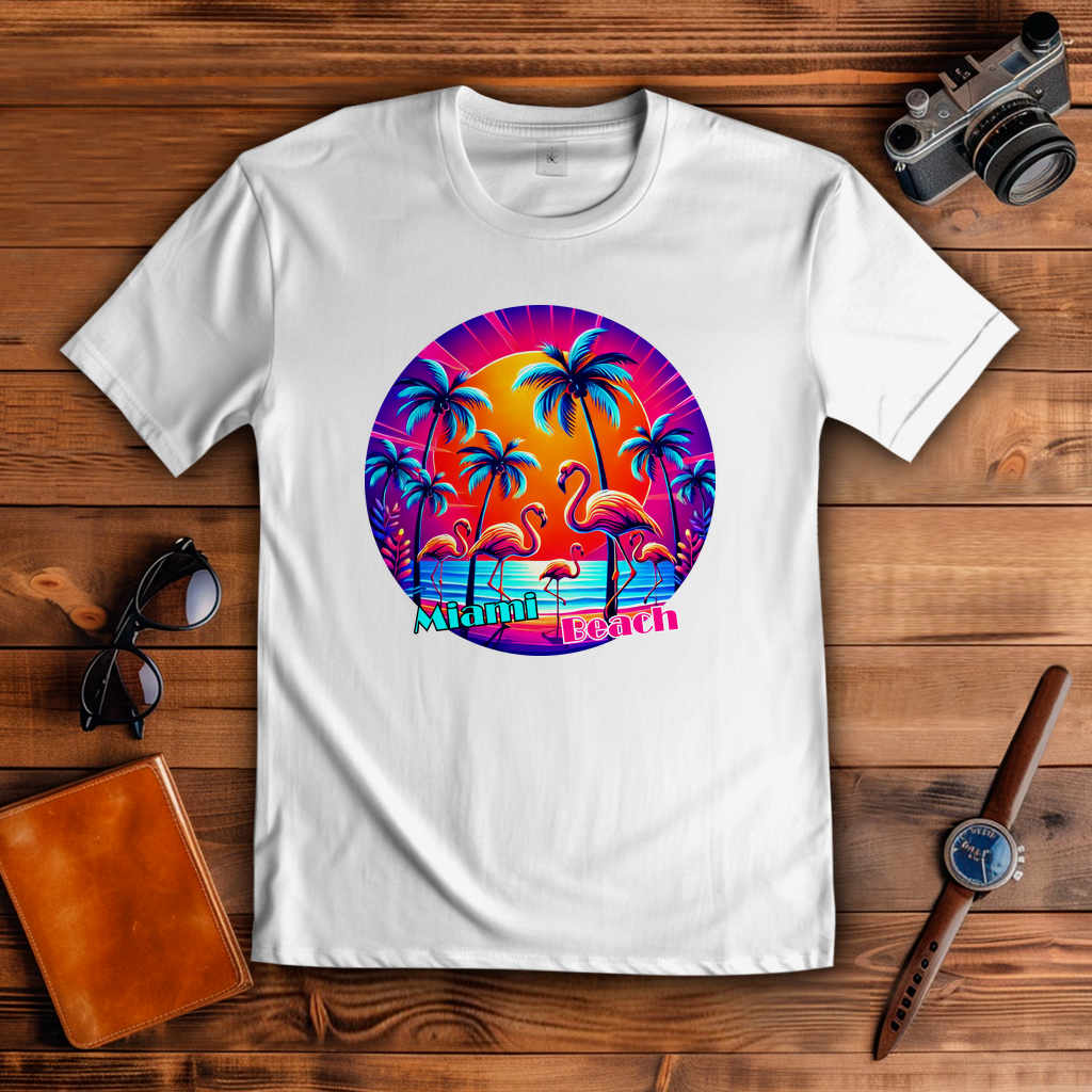 Herren T-Shirt "Miami Beach"