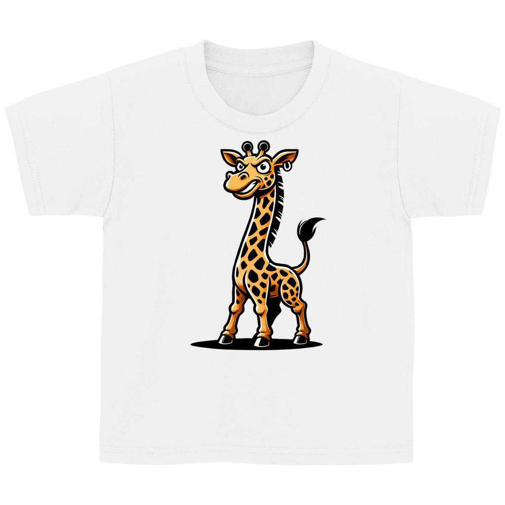 Kinder T-Shirt Coole Giraffe