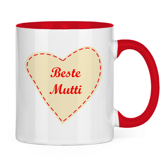 Muttertag Beste Mutti Tasse aus Keramik