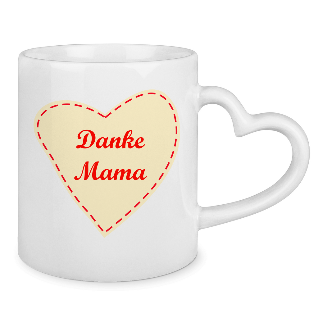 Tasse Herz Danke Mama Muttertag