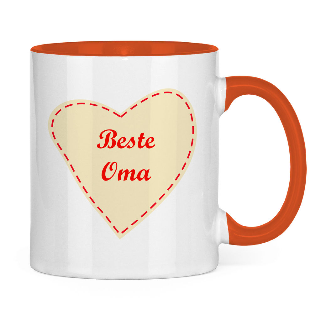 Muttertag Beste Oma Tasse aus Keramik