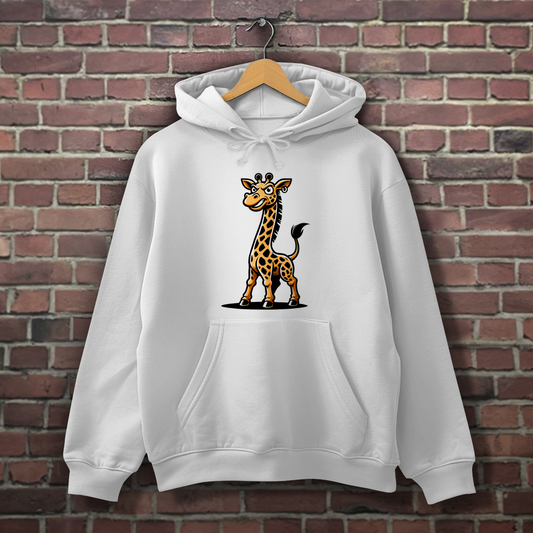 Herren Hoodie Coole Giraffe