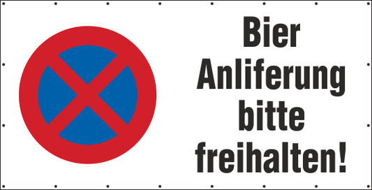 Parkverbot Banner
