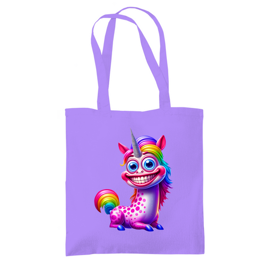 Tragetasche "Grinsendes Einhorn"
