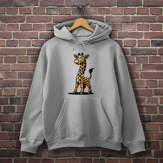 Herren Hoodie Coole Giraffe