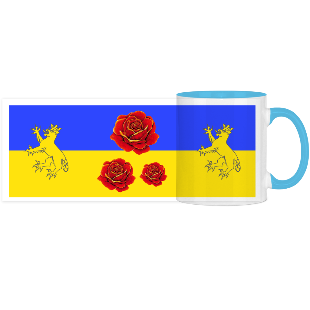 Tasse Biberach Schützenrose und Biber