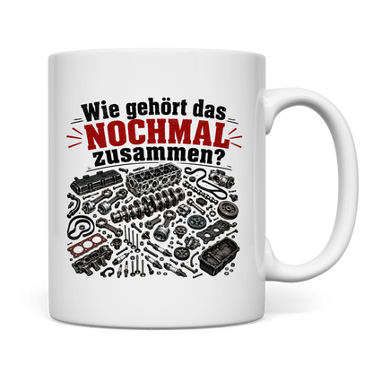 Tasse „Wie gehört das nochmal zusammen?“