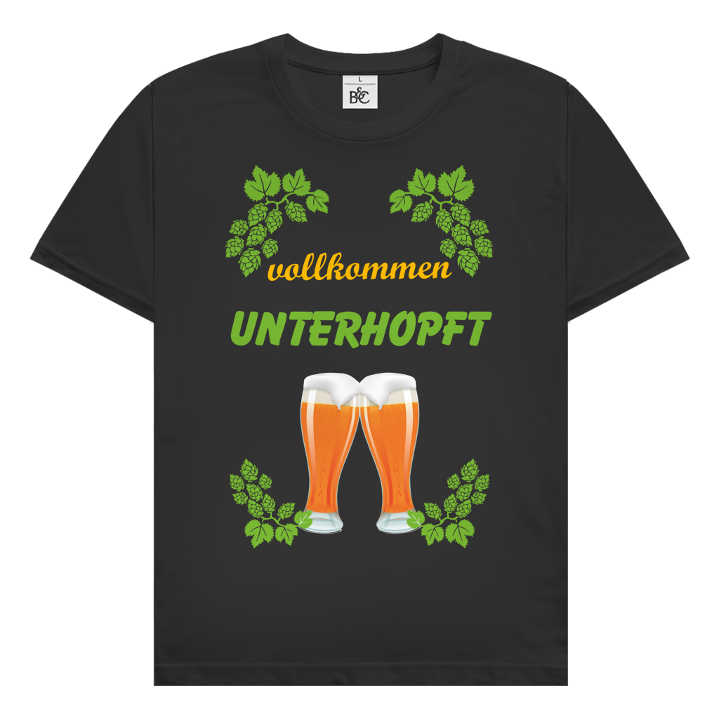 vollkommen unterhopft