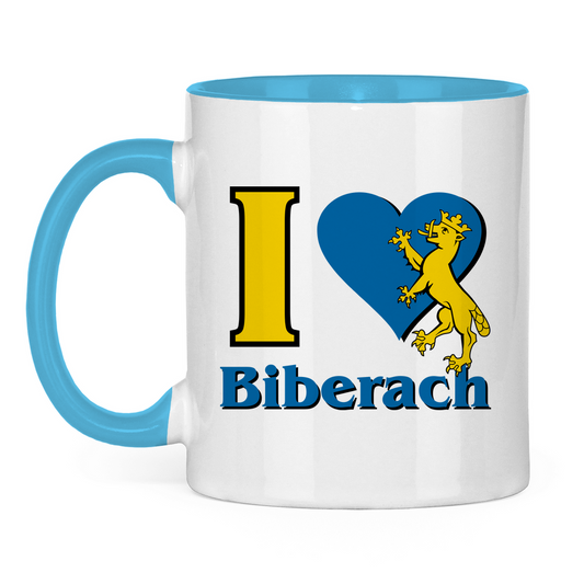 Kafee Tasse I Love Biberach blau
Tolles Geschenk für jeden Biberacher