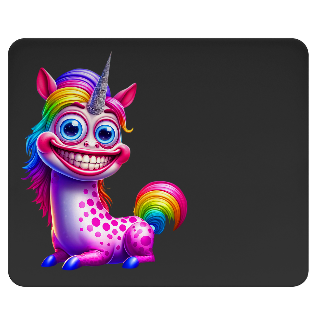 Mousepad "Grinsendes Einhorn"