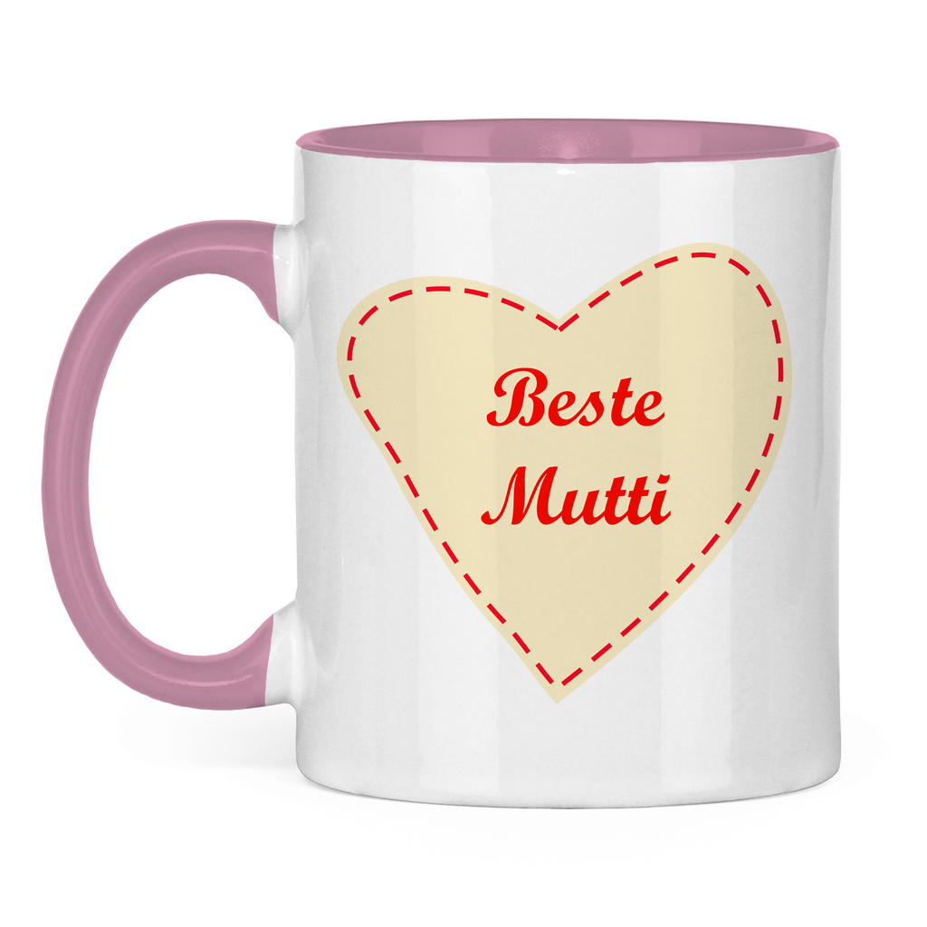 Muttertag Beste Mutti Tasse aus Keramik