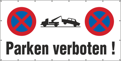 Parkverbot Banner