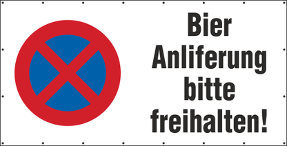 Parkverbot Banner