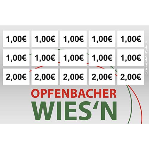 Verzehrbonus Wertgutschein 