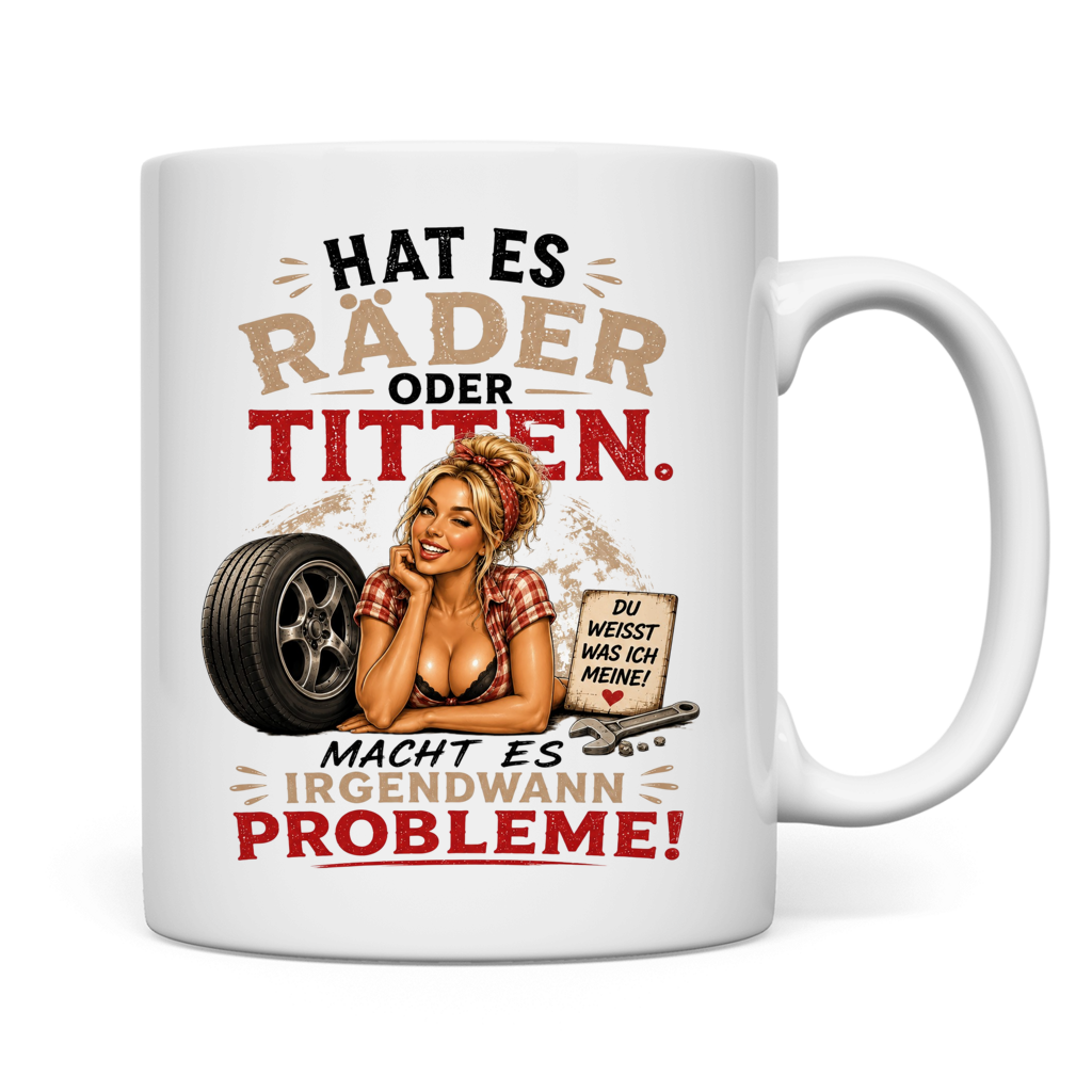 Räder oder Titten Probleme Machen rechts