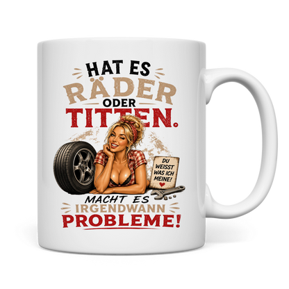 Räder oder Titten Probleme Machen rechts