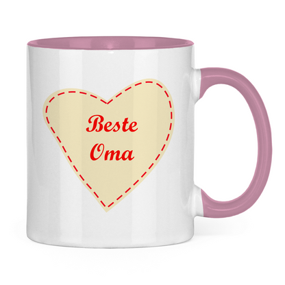 Muttertag Beste Oma Tasse aus Keramik