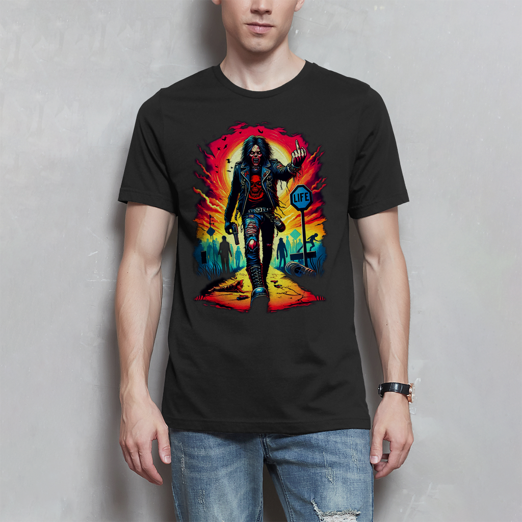 Herren T-Shirt "Zombi life"