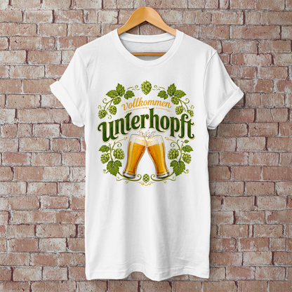 vollkommen unterhopft  Hopfen Design