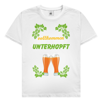 vollkommen unterhopft weiß